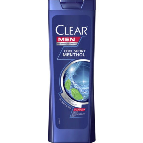 Чоловічий шампунь проти лупи Clear Крижана Свіжість, 360 мл